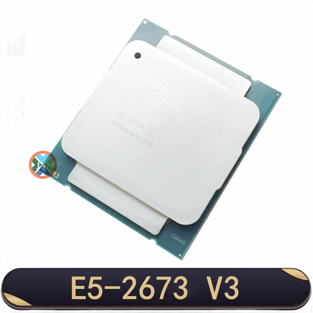 Xeon-procesador E5 2673 V3, 2,4 GHz, 12 núcleos, 30M, LGA 2011-3, E5, 2673V3, cpu