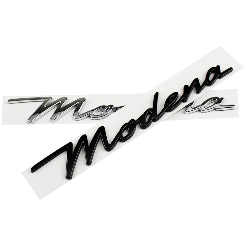 

Car Trunk Fender Logo Badge Emblem Decals Sticker For Maserati Grecale Modena Levante Quattroporte Granturismo Q4 Accessories