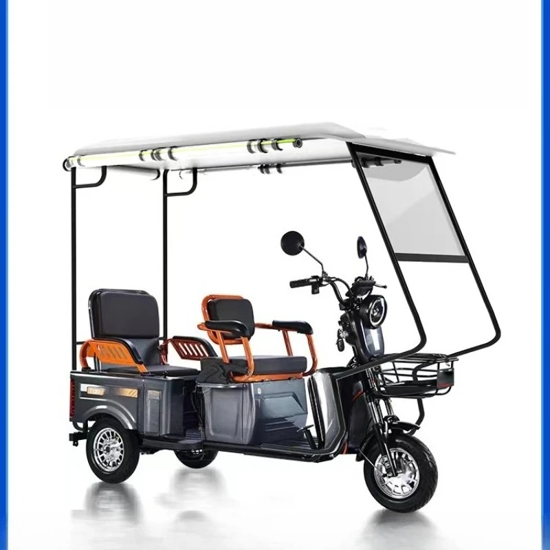 

Electric tricycle, elderly scooter, passenger and cargo, adult pick-up and drop-off children, small leisure battery car