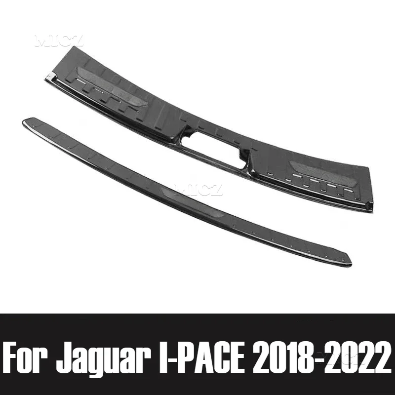 

Car Accessories For Jaguar I-PACE 2018-2022 Pure Electric Rear Bumper Protector Sill Trunk Tread Plate Trim Bumper Protection