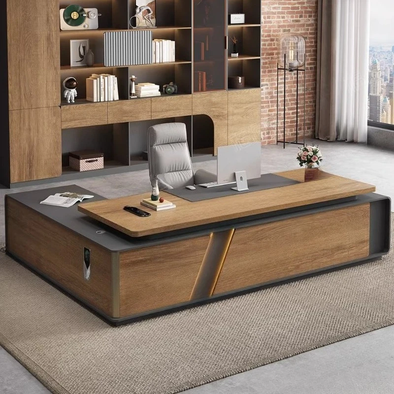 Nordic Design Office Desk Minimalist Aesthetic Computer Multifunctional Office Desk Executive Luxury Tavolino Home Furniture