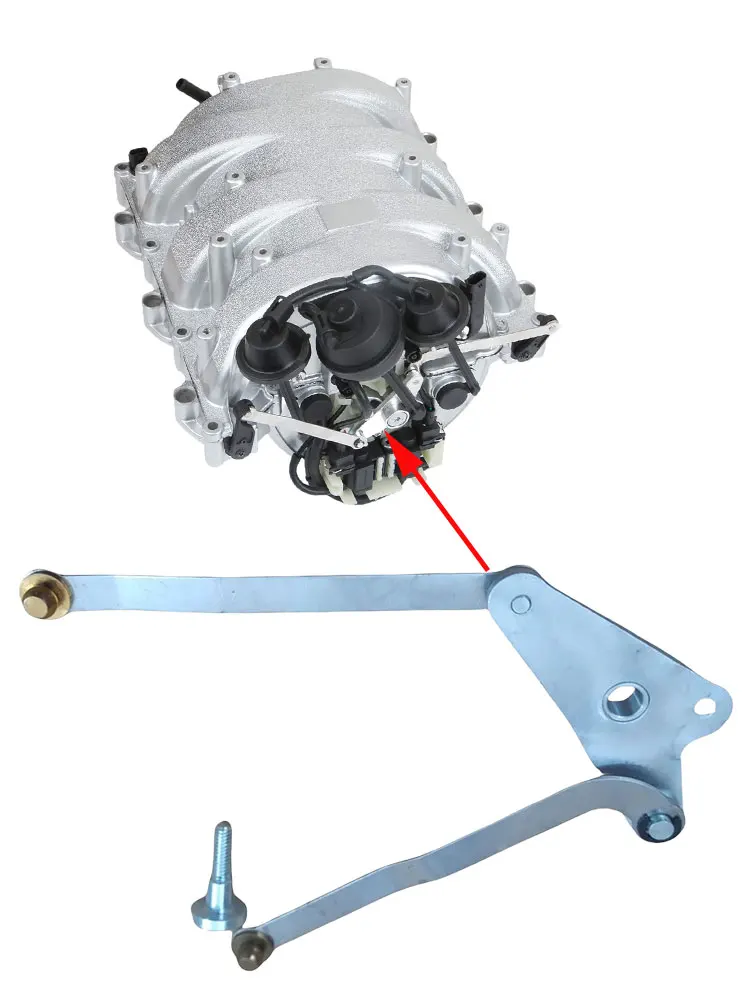 

Applicable For Mercedes-Benz 272/273 Intake Manifold Triangle Plate Damper Lever with Screws A2721402401
