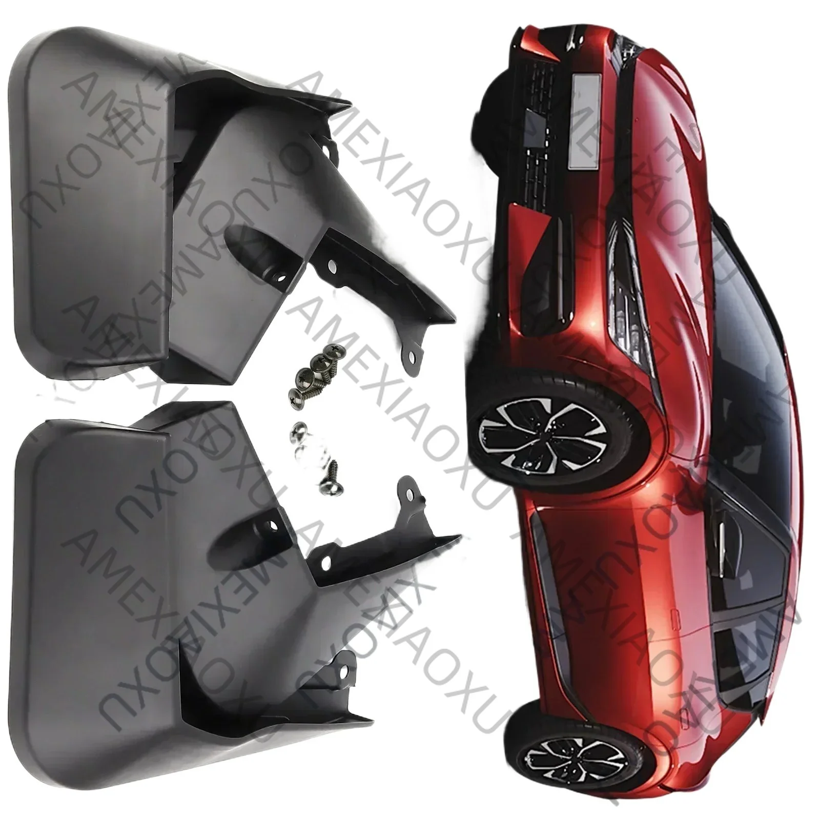 For Kia EV6 GT-Line GT Line CV EV 021 2022 2023 Mud Flaps Splash Guard Mudguard Front Rear Molded Fender Car Styling
