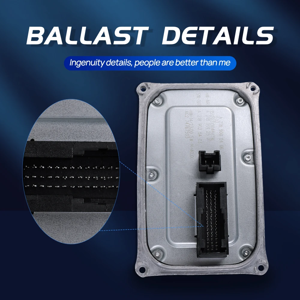 Xenplus Vendita Calda A2189000406 per GLS Classe W218 2014-2018 Ricambi Auto Modulo di Controllo Computer Zavorra A2189007306