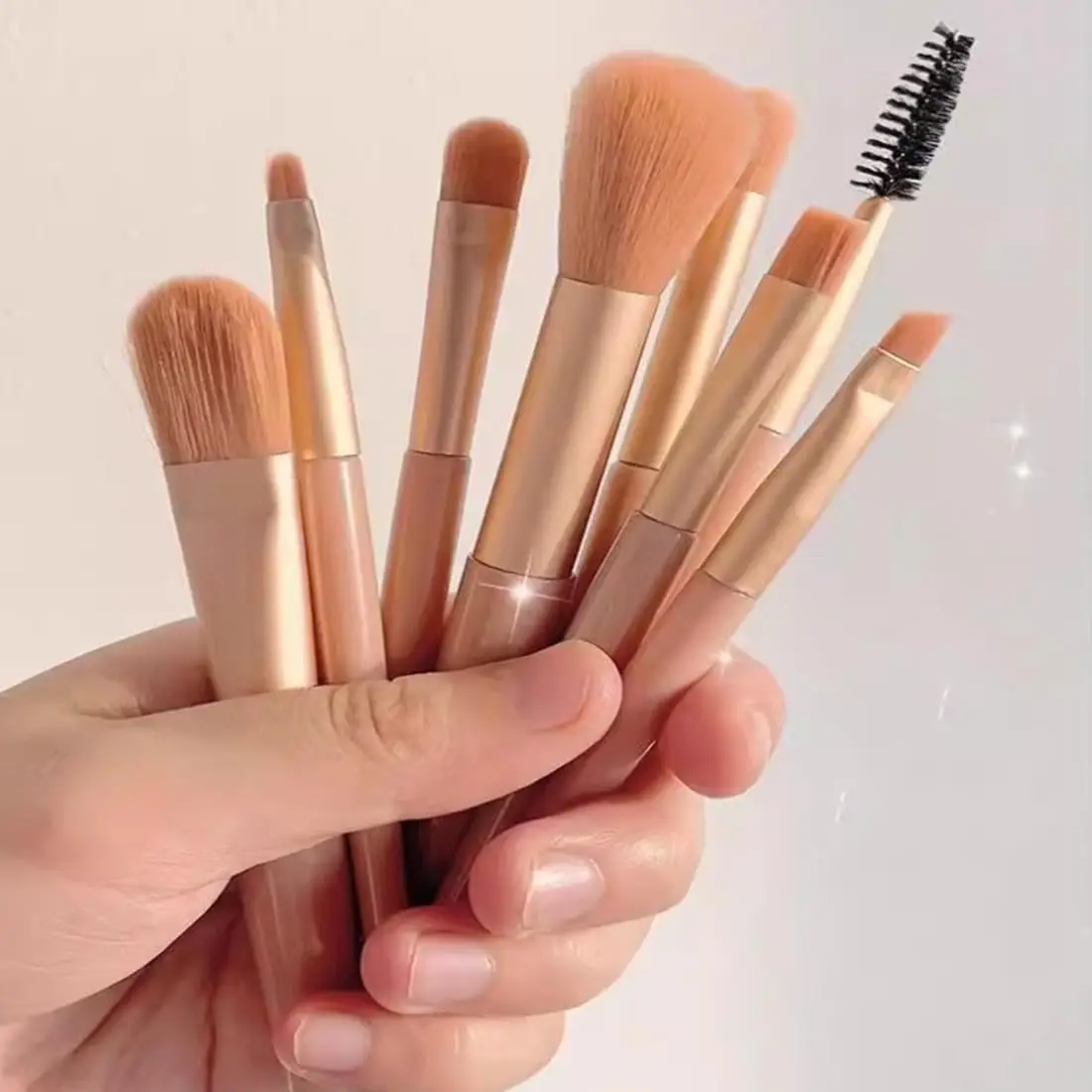 Ensemble de pinceaux de maquillage, outils de maquillage, poudre bronzante, fond de teint beauté, correcteur, fard à joues, sourcils, Jules