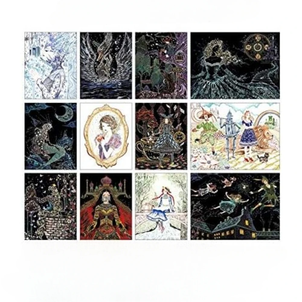 Classic Fairy Tale 12 and the art of healing with beautiful pictures