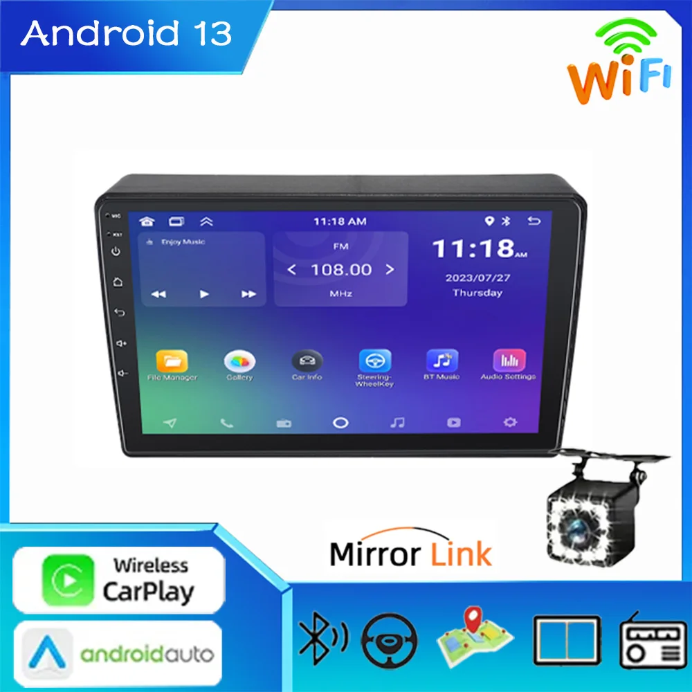 

Android 13 Car Radio for Nissan NV350 2012-2017 2 Din Multimedia FM RDS WIFI GPS Navigation Stereo Carplay Auto Autoradio