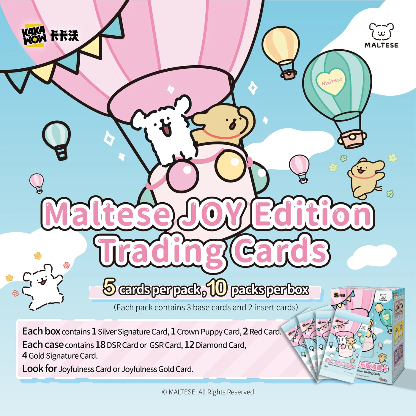 

Maltese JOY Edition Trading Cards