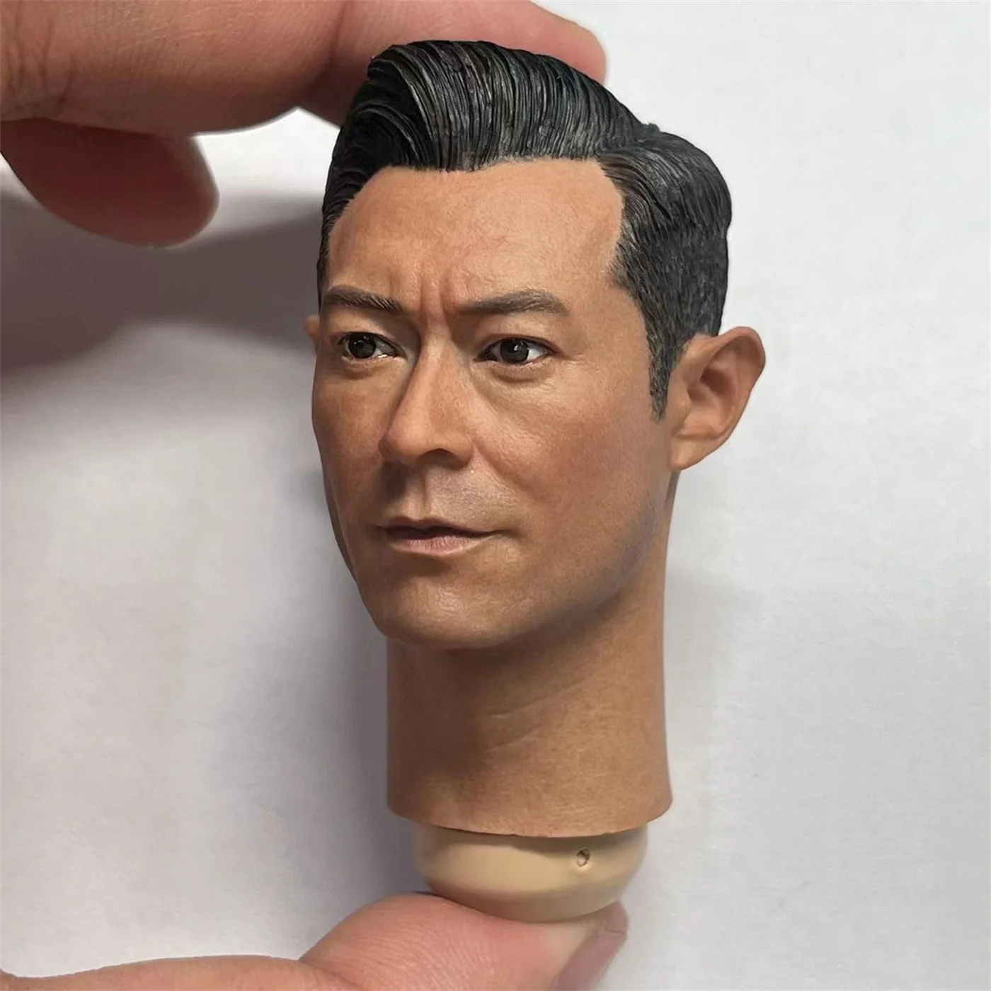 1/6 Scale  Louis Koo Tin Lok Soldier Head Sculpture Actor Movie Actor For  1:6 Tbleague PH Model Fit Action Figure Body