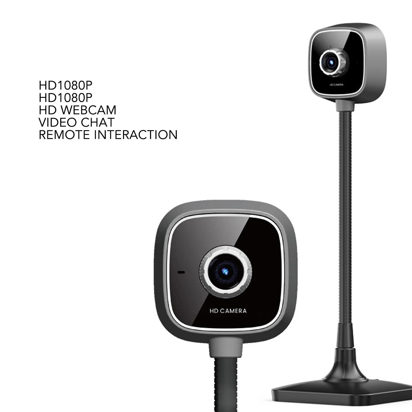 USB Camera 1080P Full HD Manual Focus Wide Angle Driver Computer Cameras for Online Class Video Conference USB 1080P Camera