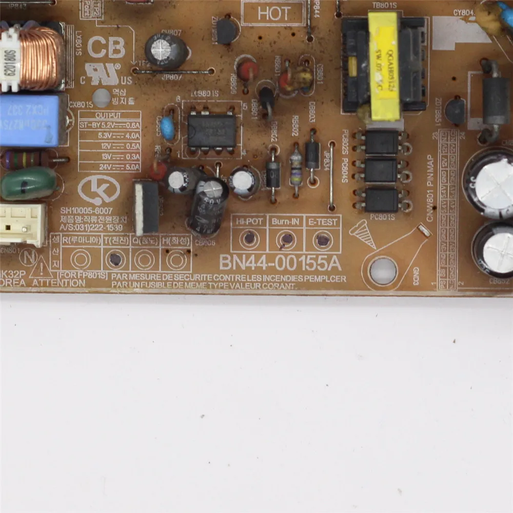 BN44-00155A LA32S81B Original Power Board for TV LA32R81B BN44 00155A Power Supply Board Power Support Board