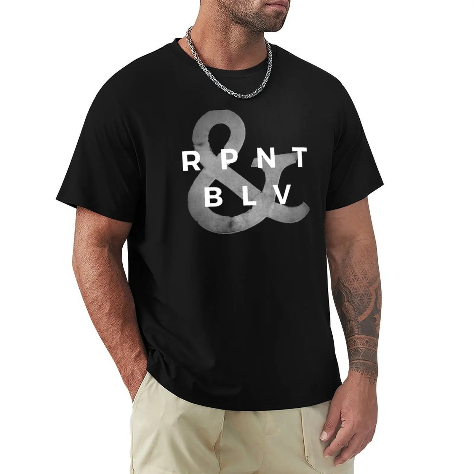 

RPNT & BLV Repent and Believe Shirt Ampersand Christian Graphic Evangelism Spurgeon Gear T-Shirt