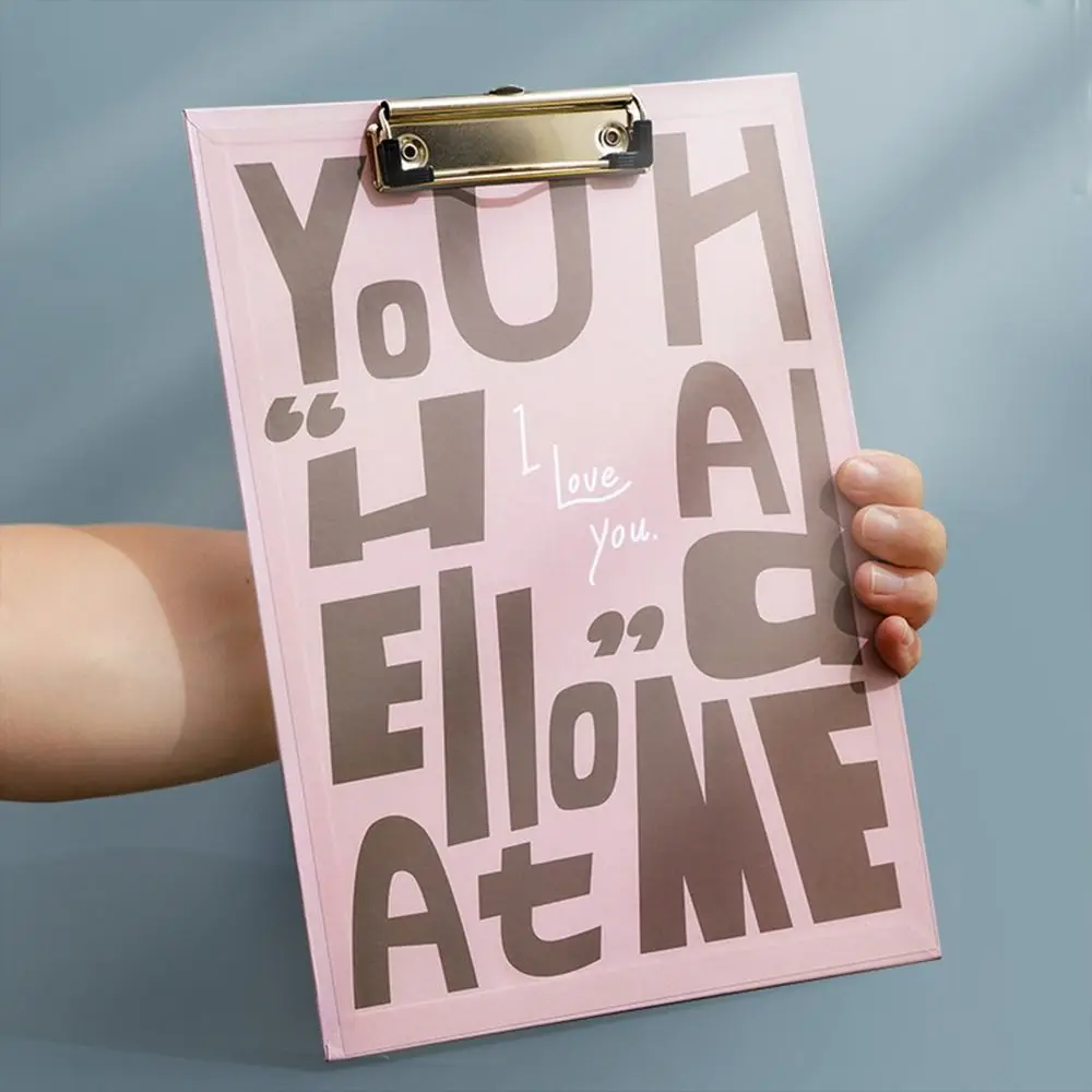 Signature Board A4 File Folder Board Clamp Durable Document Folder Drawing Writing Clipboard Multicolor Thicken Paper Organizer