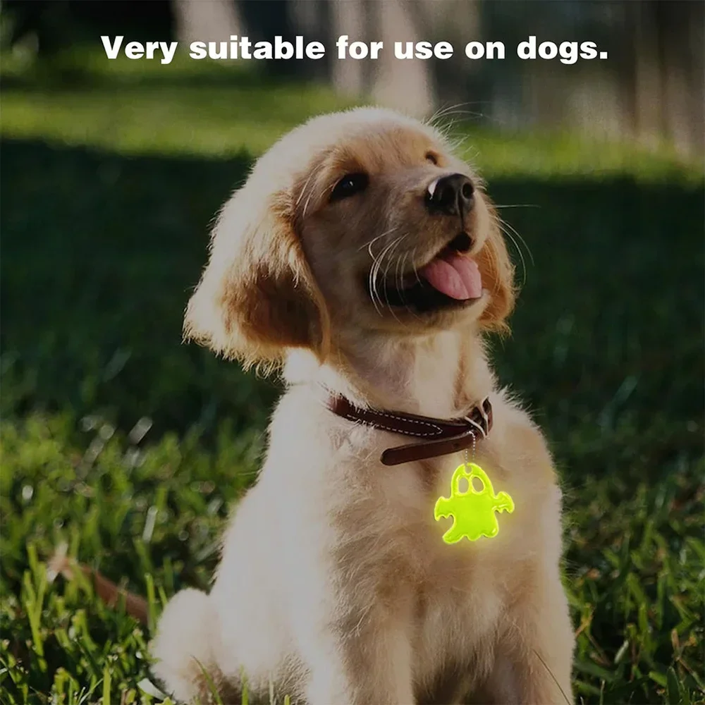 مجموعة سلسلة مفاتيح مكونة من 2026*20 قطعة بتصميم عاكس على الوجهين - إكسسوارات ليلية أنيقة وممتعة للهالوين، هدايا مثالية #3