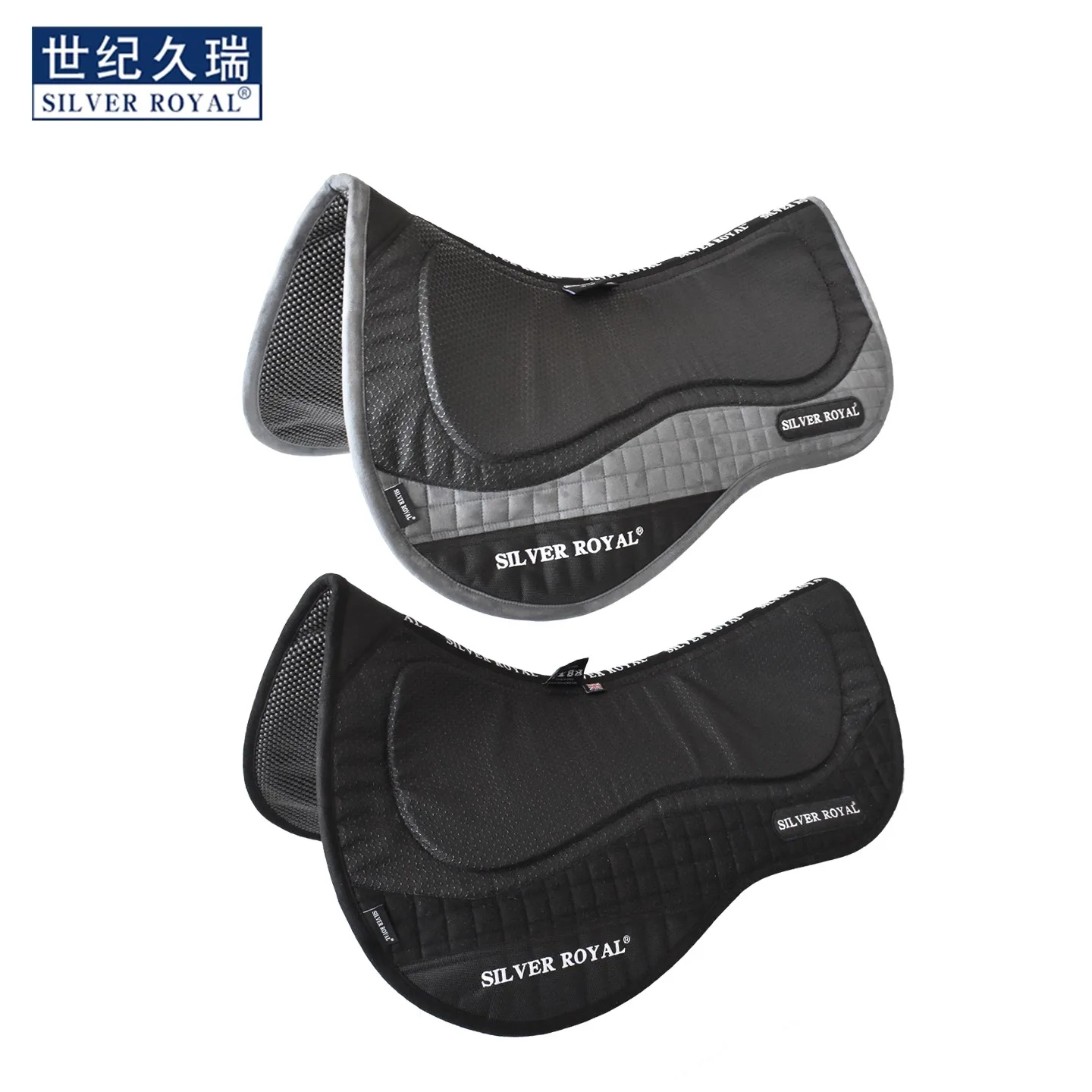 

Horse Saddle Pads with Silicone Anti-slip Horse Equipment for Western Saddle