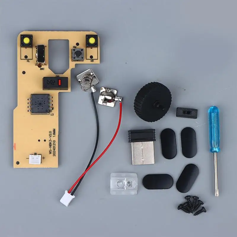 1Set 3D Wireless Mouse Components For Wireless Mouse 002 DIY Creative Model Components For 3D Printer Parts Hardware
