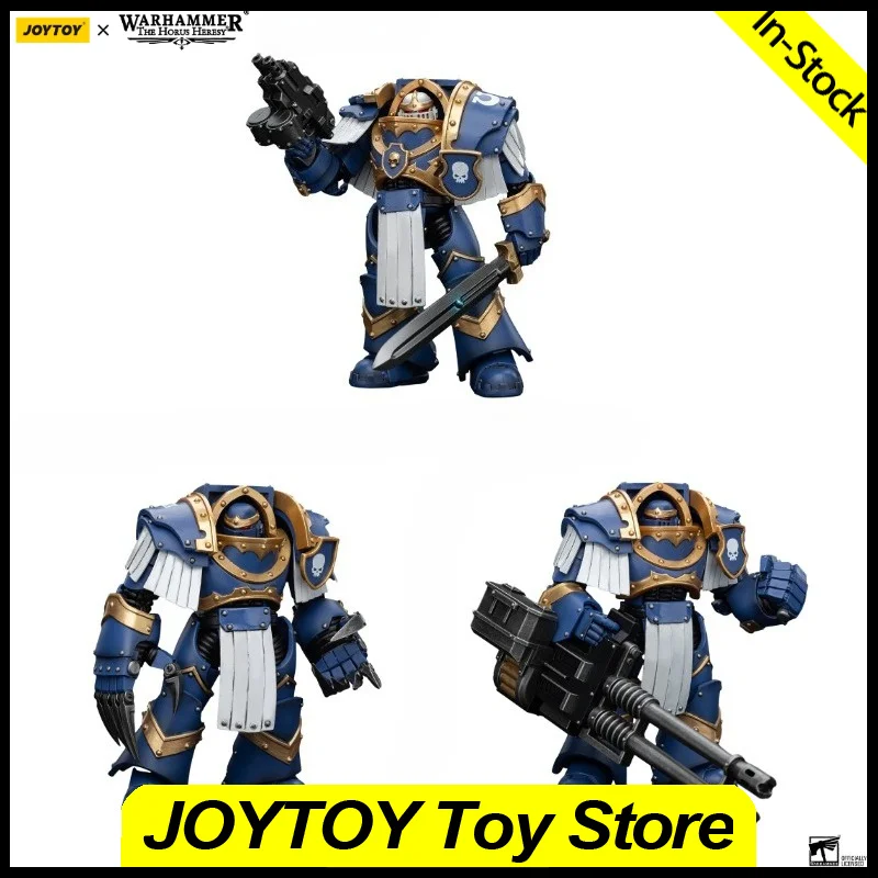

In Stock JOYTOY Action Figure 1/18 Warhammer 40K Ultramarines Cataphractii Terminator Squad Model Toys Gifts Collection