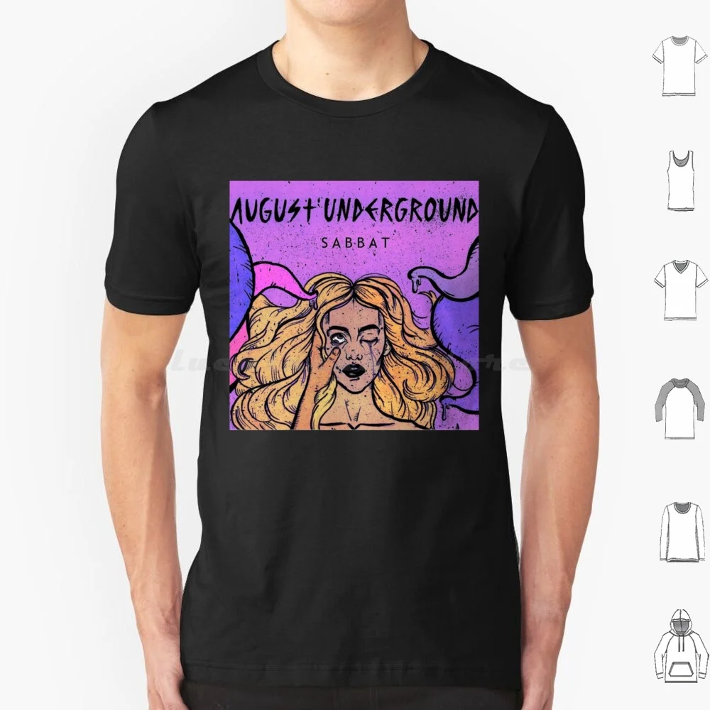 August Underground Album 2015 T Shirt 6xl Cotton Cool Tee English Thrash Metal Band Band