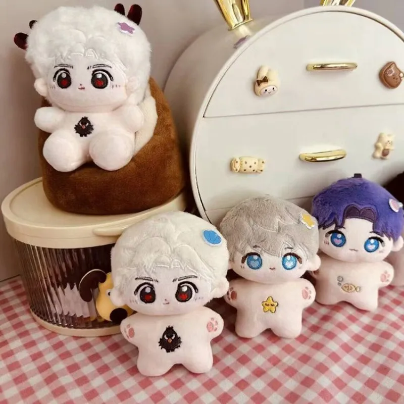 

Anime Game Love and Deepspace Cosplay Xavier Rafayel Zayne Sylus Adorable Embroidery 10cm Knapsack Pendant Plush Keychain Gifts