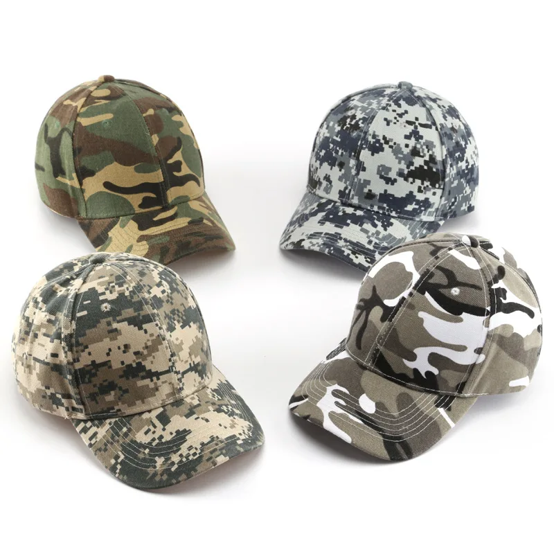 Camouflage Baseball Cap Women's Men's Snapback Hip Hop Cap Camo Hats For Women Men Army Cap Female Gorras Bone Male Cheap