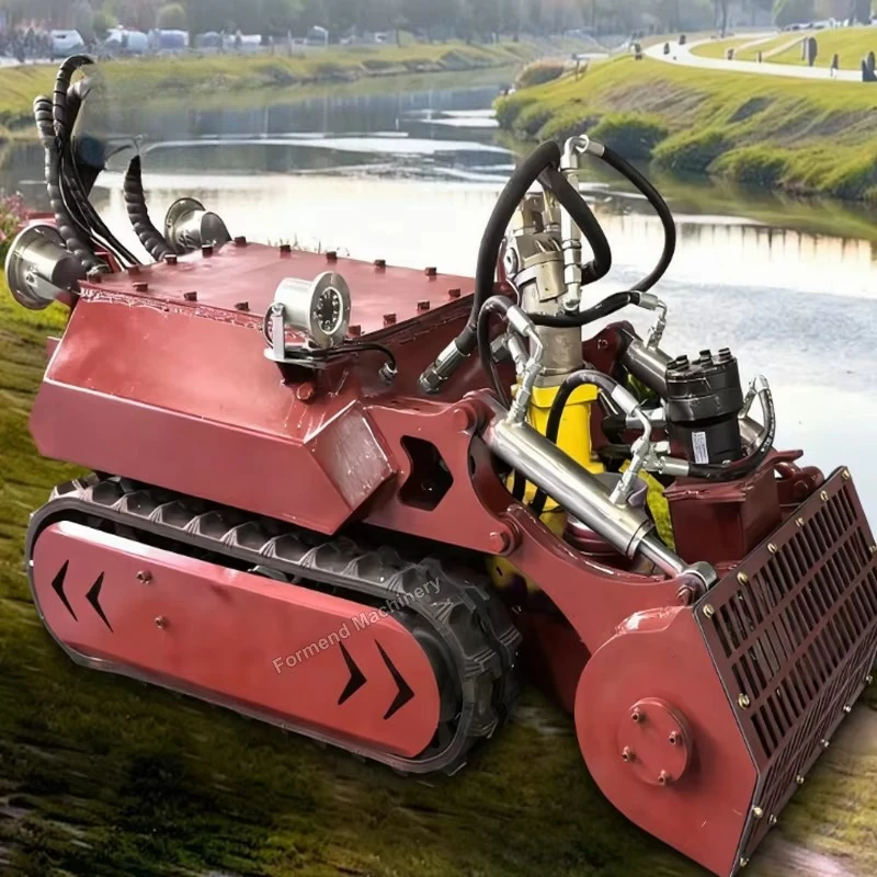 The Latest Factory Direct Sales Tracked Waterproof Sludge Cleaning Robot Includes Core Components of Motor and Gearbox