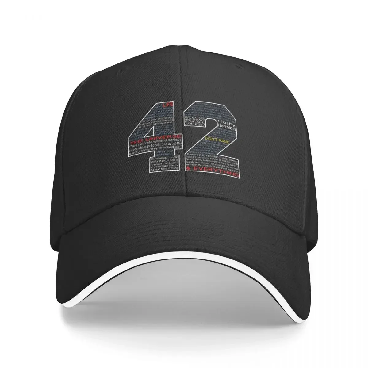 

42 The Answer To Life The Universe And Everything Baseball Cap Hood Dropshipping Sports Cap Men's Women's