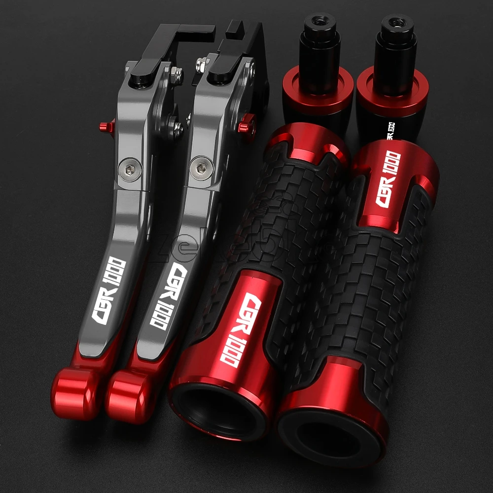 For Honda CBR 1000 CBR1000 FSC24 1993-1998 1997 Motorcycle Accessories Adjustable Brake Clutch Levers Handlebar Grips Aluminum