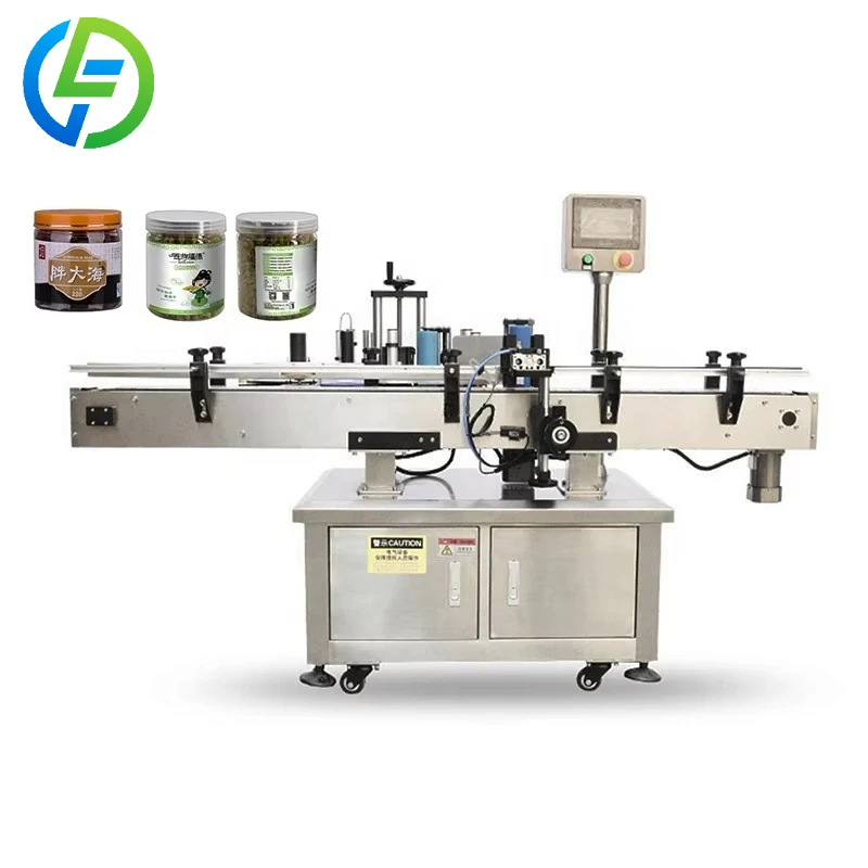 Customize Automatic Round Bottles Labeling Machine for Manufacturing Plant