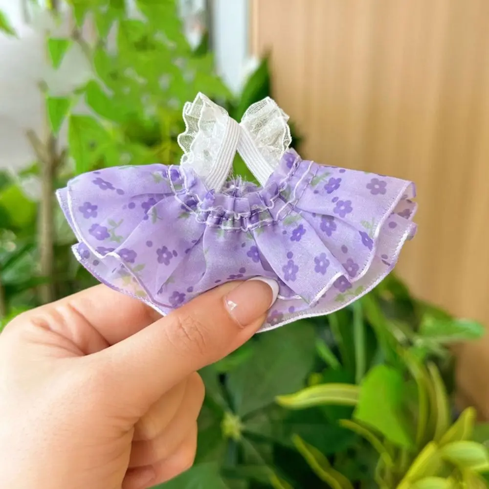 New Handmade Cotton Clothes DIY Accessories Princess Dress Cos Gift Dolls Clothes for 10-15cm