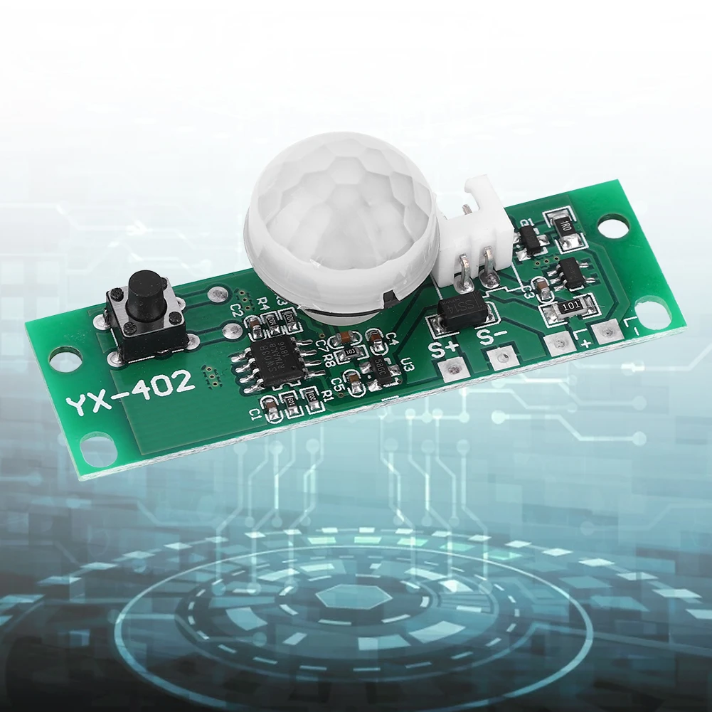 Solar Lamp Circuit Board Infrared Human Induction Wall Light Control Sensor Controller 3.7V Infrared Solar Lamp Circuit Board