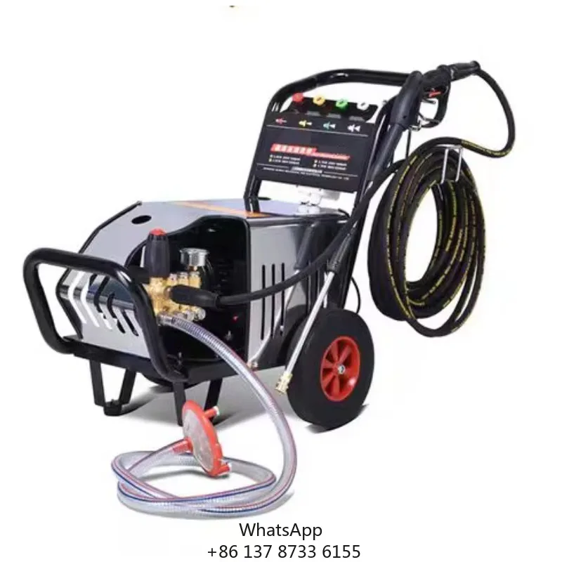 

300bar 4350PSI 15LPM Industrial Electric Power High Pressure Washer Heavy Duty Water Jetting Cleaner Pressure Cleaning Machine