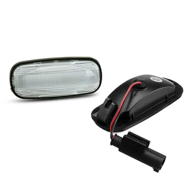 2Pcs LED Side Marker Light Dynamic Indicator Lamp For Land Rover Discovery 2 Defender TD5 Freelander 1 Replace OEM XGB000030