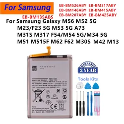 EB-BM146ABY EB-BM526ABY BM325ABN BM317ABY BM135 Battery For Samsung Galaxy M31S M54 M56 5G M51 M30S M32 4G M42 M13