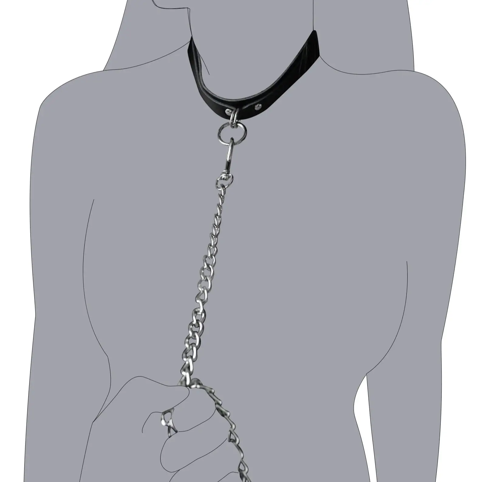 

Sexy Chain Collar Harness Woman Accessories Erotic Leather Neck Harness Fetish Wear Women Gothic Lingerie Body Chain Accessories