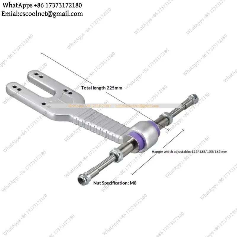 Longboard Extension Fork Deck Riser Mount Drop Truck Adapter Downhill Carving Skateboard Parts