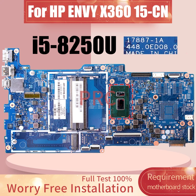 17887-1A For HP ENVY X360 15-CN Laptop Motherboard L23825-601