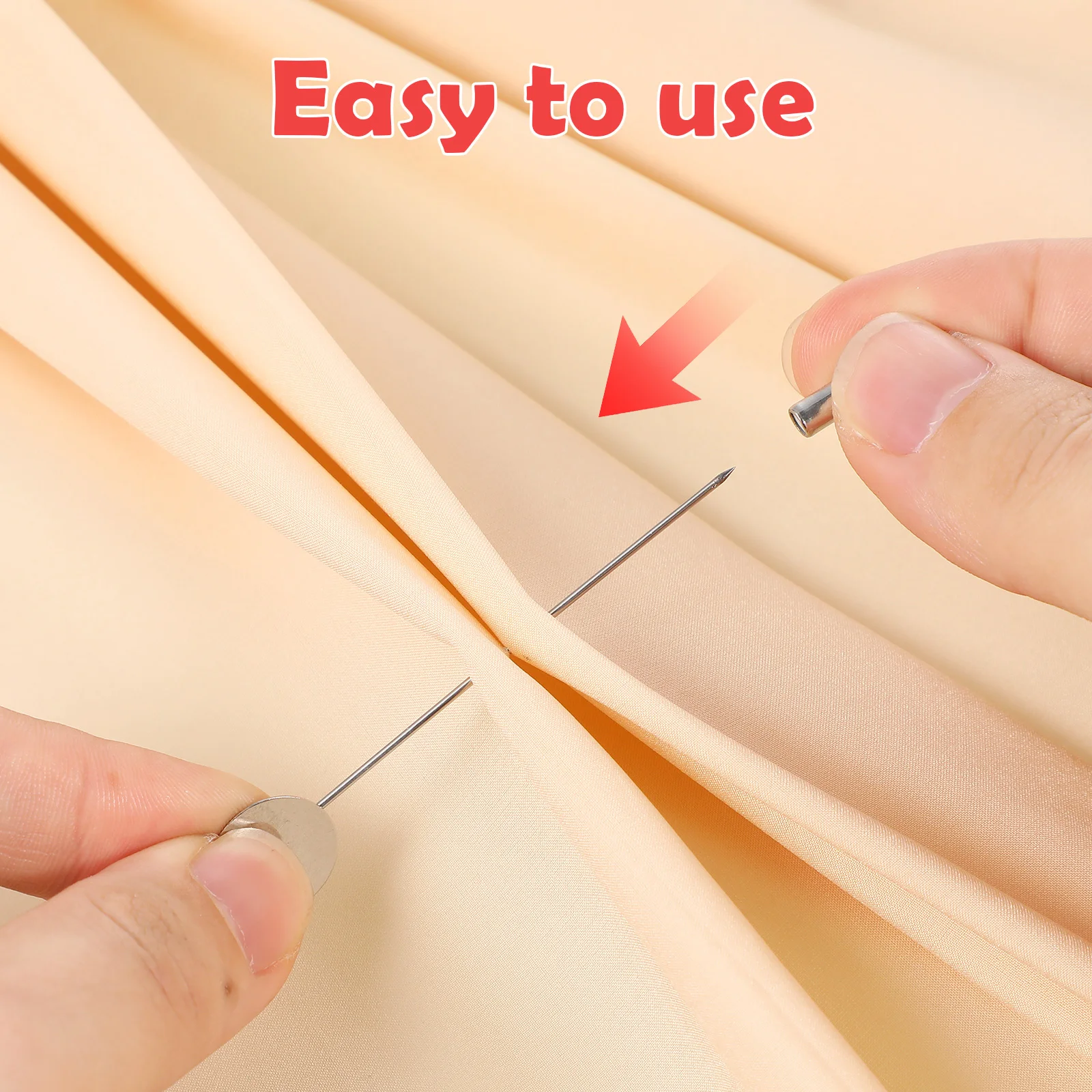 

50Pcs Safety Pins Premium Alloy Round Tray Brooches Fashion Creative DIY Jewelry Accessories Badge for Tie Scarf Hat Accessories