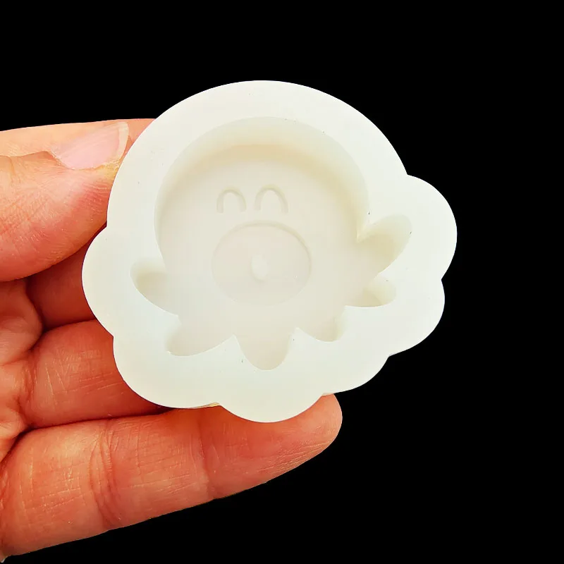 Handcraft Epoxy Resin Mold Cute Animal Shaped Keychain Mold Jewelry Tool Jewelry Accessories