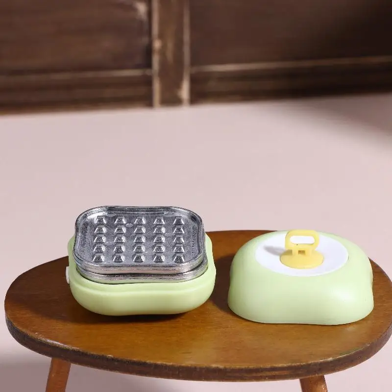 New Dollhouse Mini Kitchenware Dining Table Food Model Dollhouse Kitchen Decoration Dolls House Accessories Micro Scene Props