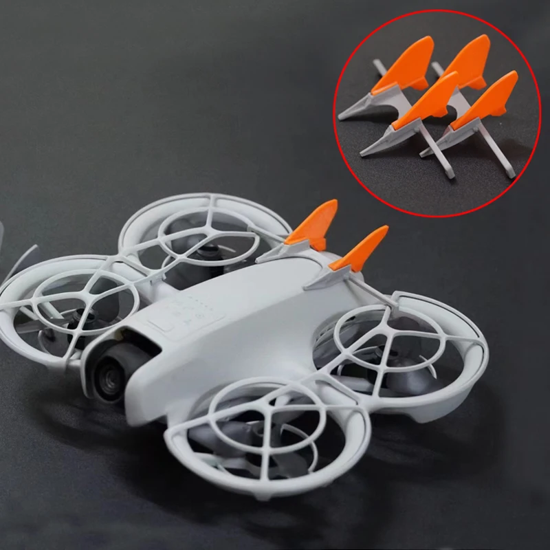 

1Set Flight Tail Wing Fixed Fin Aerodynamic Rear Mount Protective Stabilizing Modified Accessories for DJI NEO FPV Drone Model