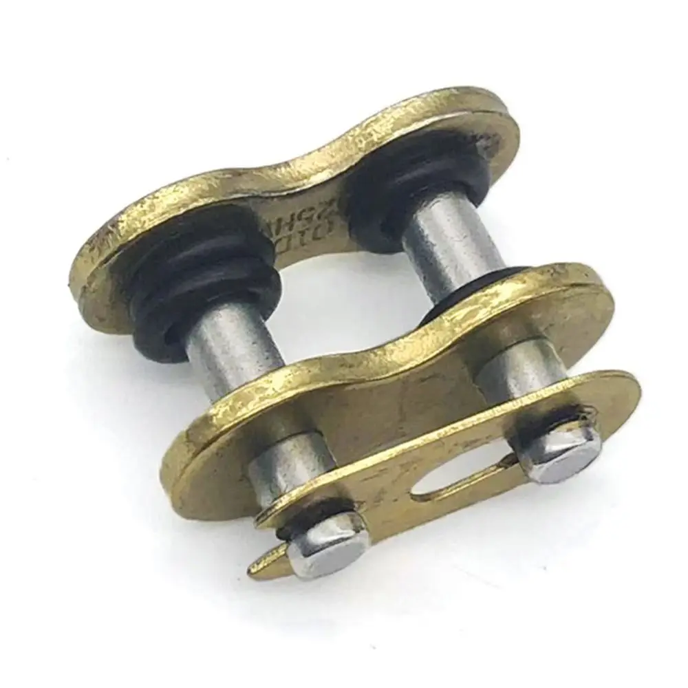 Durable Gold Motorcycle Chain Buckle Accessories Modification O-Ring Joint Connecting Reforting Oil Seal Link Lock DID520HV