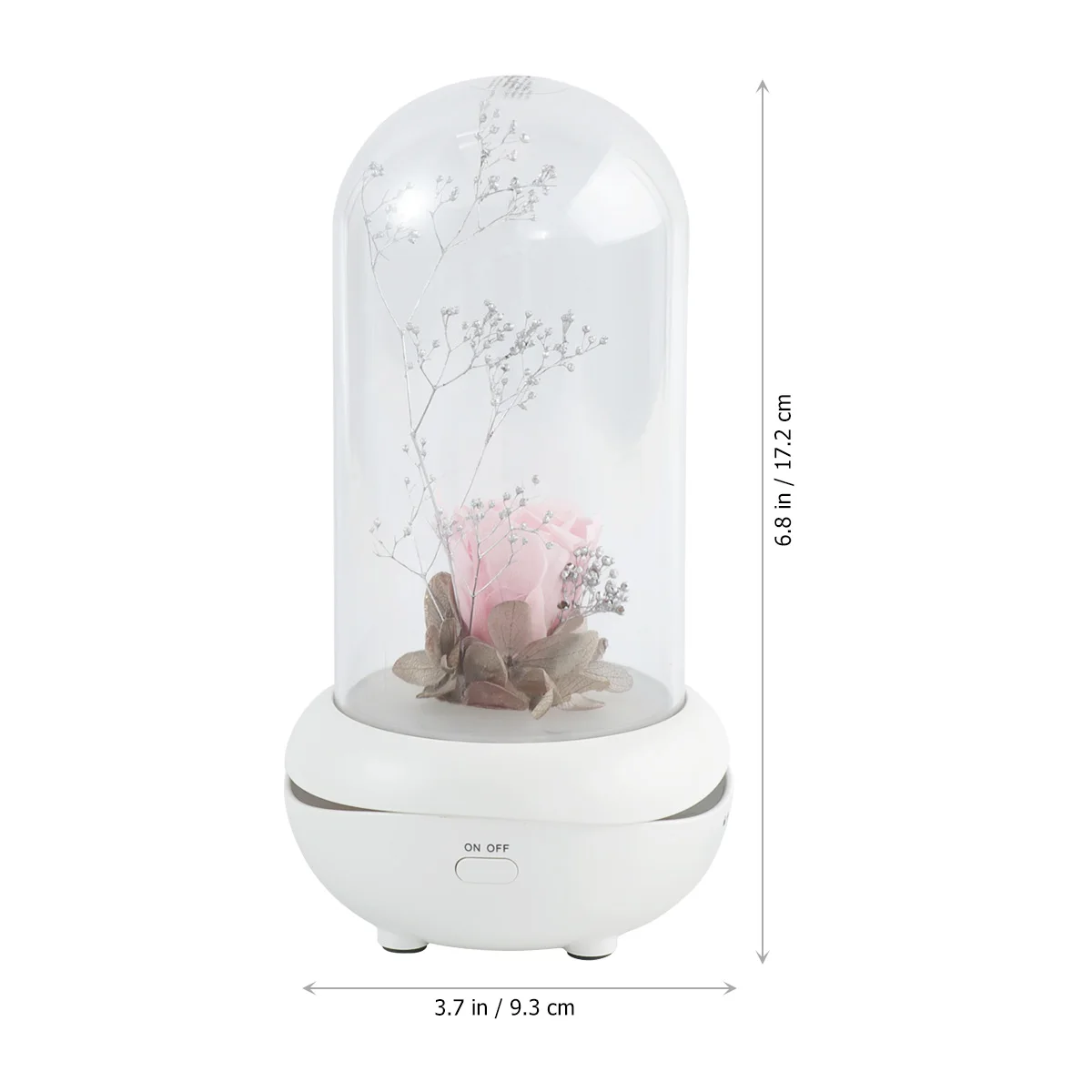 

Eternal Flower Humidifier Miniture L Night Light Aromatherapy Diffuser LED Bedroom Office Yoga Spa