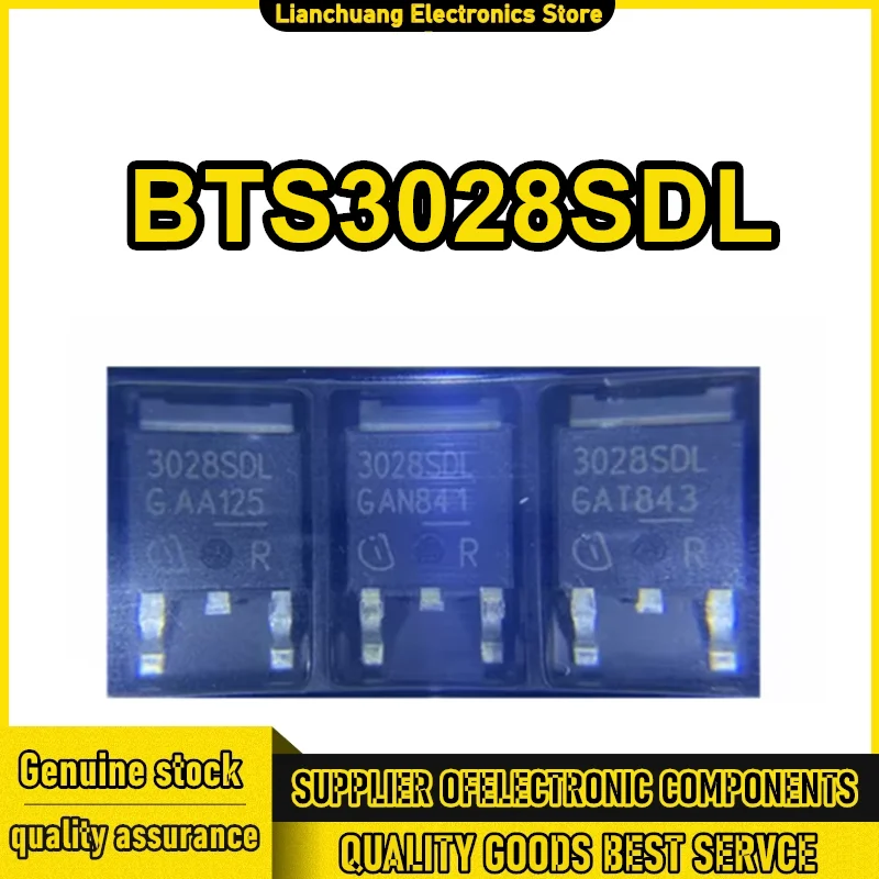 

5 шт. новый оригинальный электронный переключатель BTS3028SDL в корпусе TO-252
