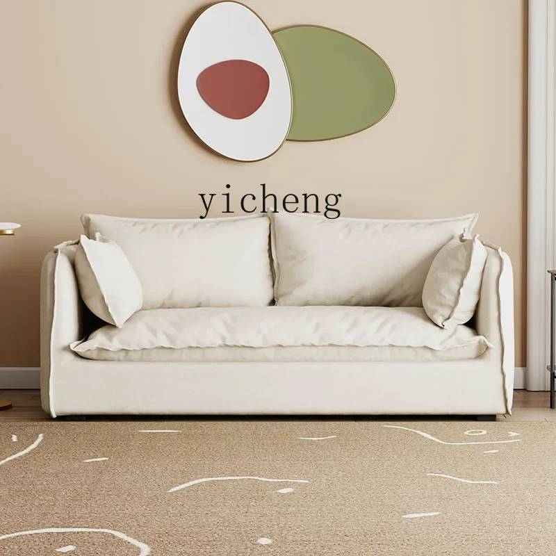 

B & B Apartment Living Room Hotel Room Removable and Washable Technology Fabric Cotton and Linen Fabric Sofa