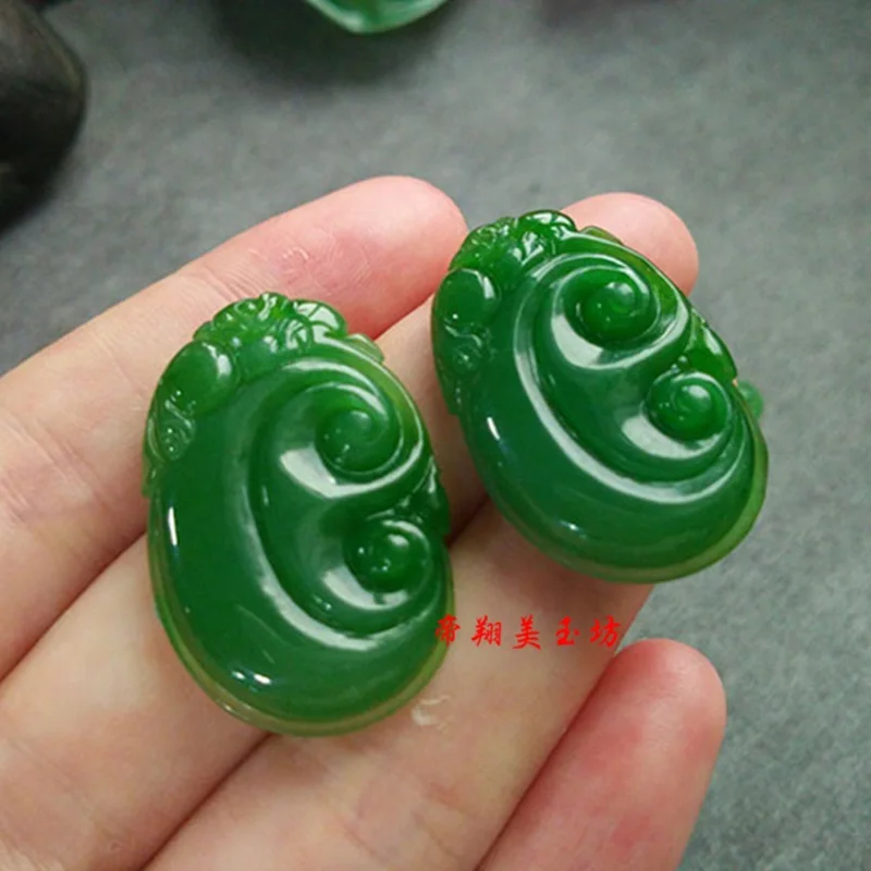 Xinjiang Hetian Jasper Ruyi Men's and Women's Jade Pendant