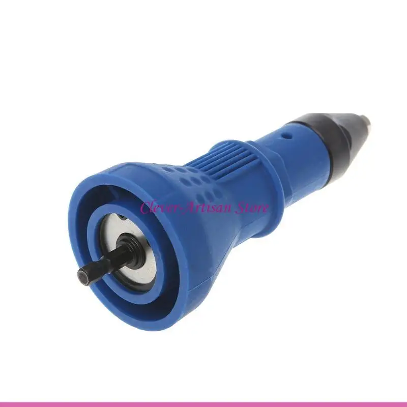 E06B Electric Rivet Tool Nut Riveting Insert Hand for Pop Drill Cordless Heavy Du