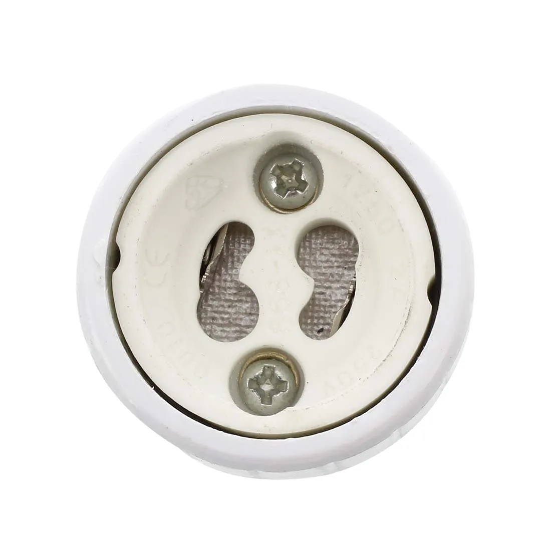 A93Z 4X E27 To GU10 LED Light Socket Adapter Socket Adapter Lamp Bulb Converter White