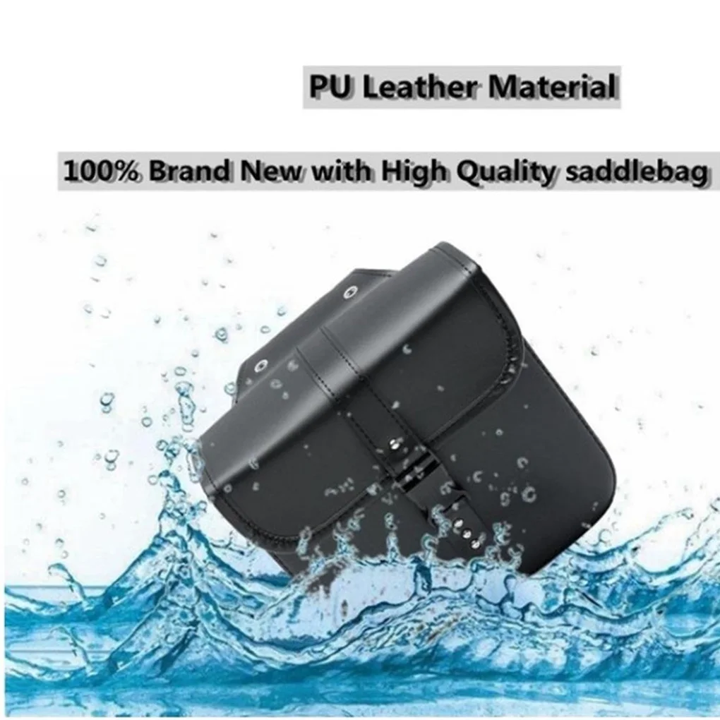 Lightweight Motorcycle Rear Bags Waterproof Exquisite Saddle Bag Wear-resistant Side Pouch Saddlebag Tools Storage Box