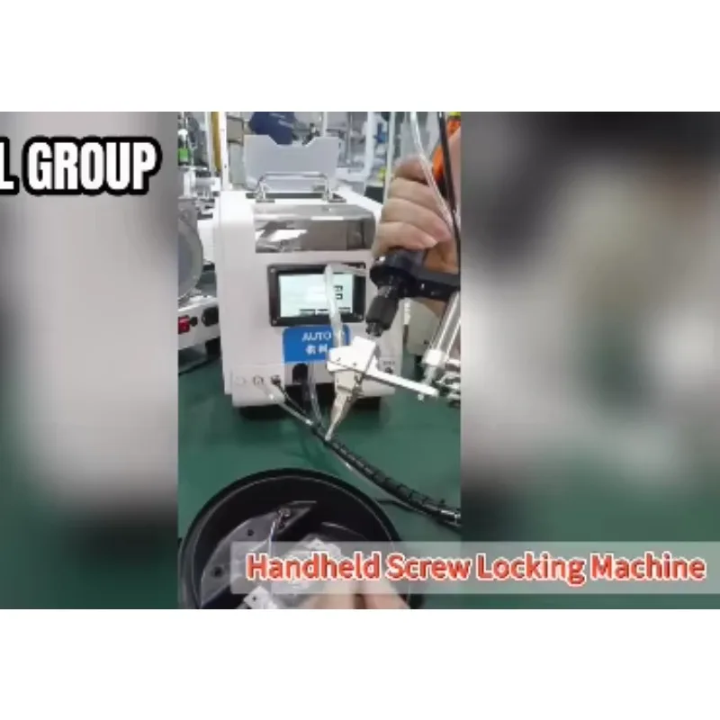 Automatic Screwdriver Cross Stepper Screw Feeder Machine For Electronics Assembly