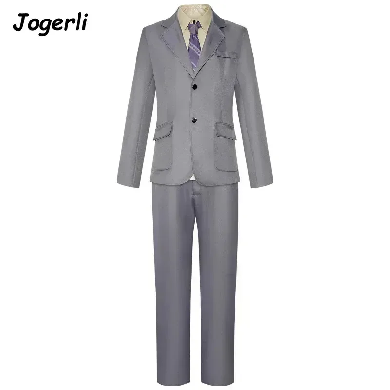 

Jogerli 2 Double Crazy Косплей Костюм Хэллоуин Хоакин Феникс Клоун Cos Тканевый костюм; 3,c'5.b; 8'